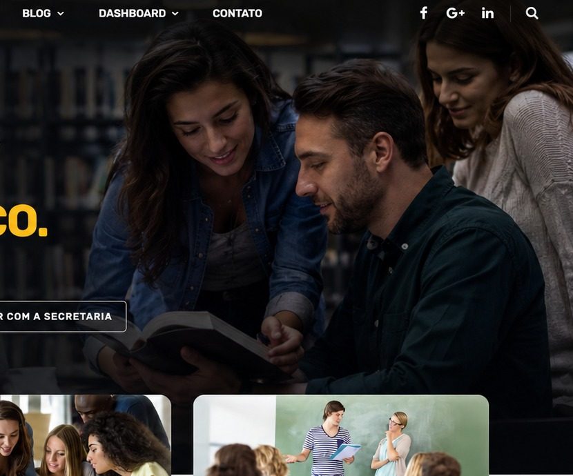 Alunos estudando teologia